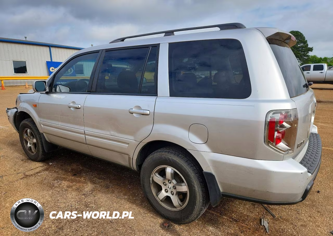 2007 Honda Pilot Ex VIN:5FNYF28477B034839 - 2