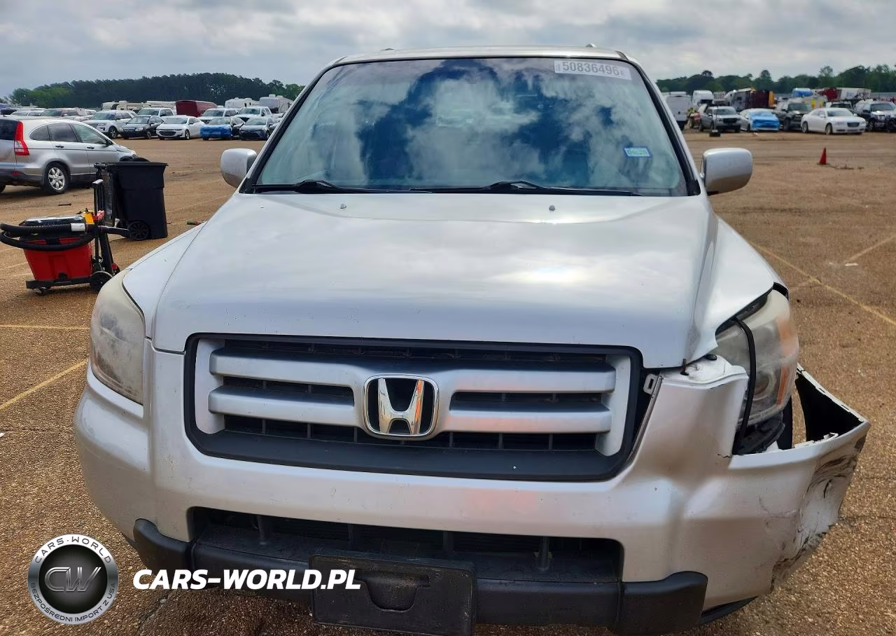 2007 Honda Pilot Ex VIN:5FNYF28477B034839 - 5