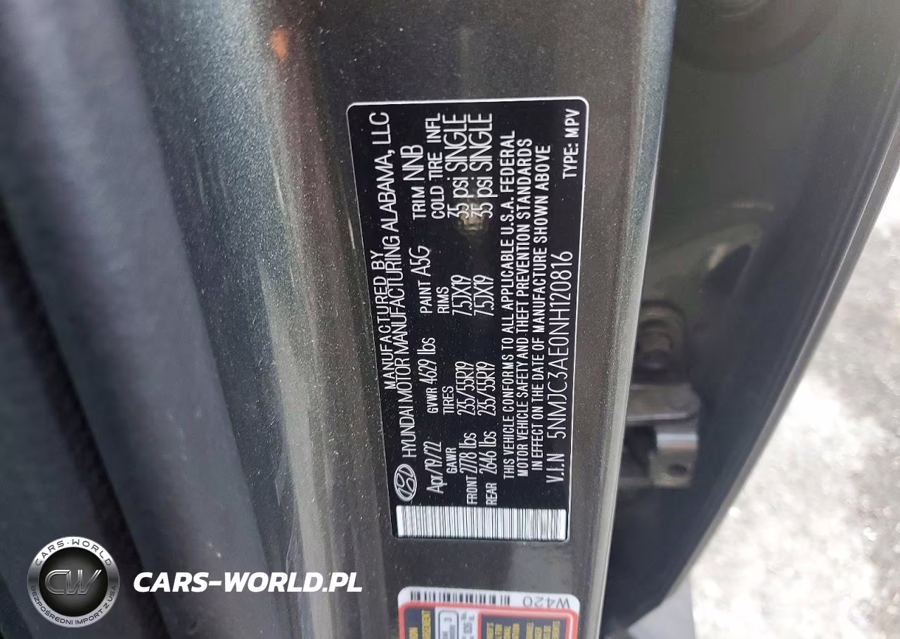 2022 Hyundai Tucson Sel VIN:5NMJC3AE0NH120816 - 14