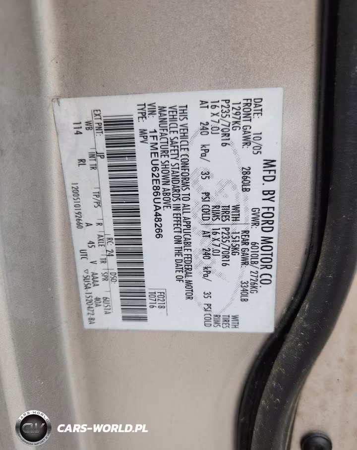 2006 Ford Explorer Xls VIN:1FMEU62E86UA48266 - 14