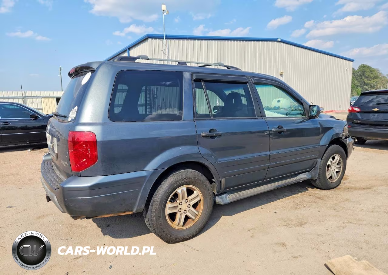 2003 Honda Pilot Exl VIN:2HKYF18503H608650 - 3