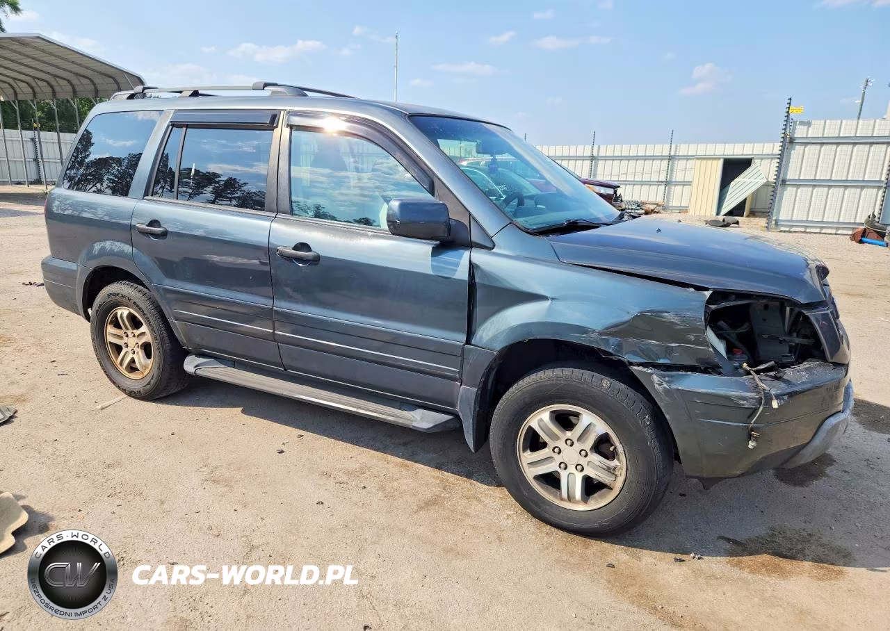 2003 Honda Pilot Exl VIN:2HKYF18503H608650 - 4