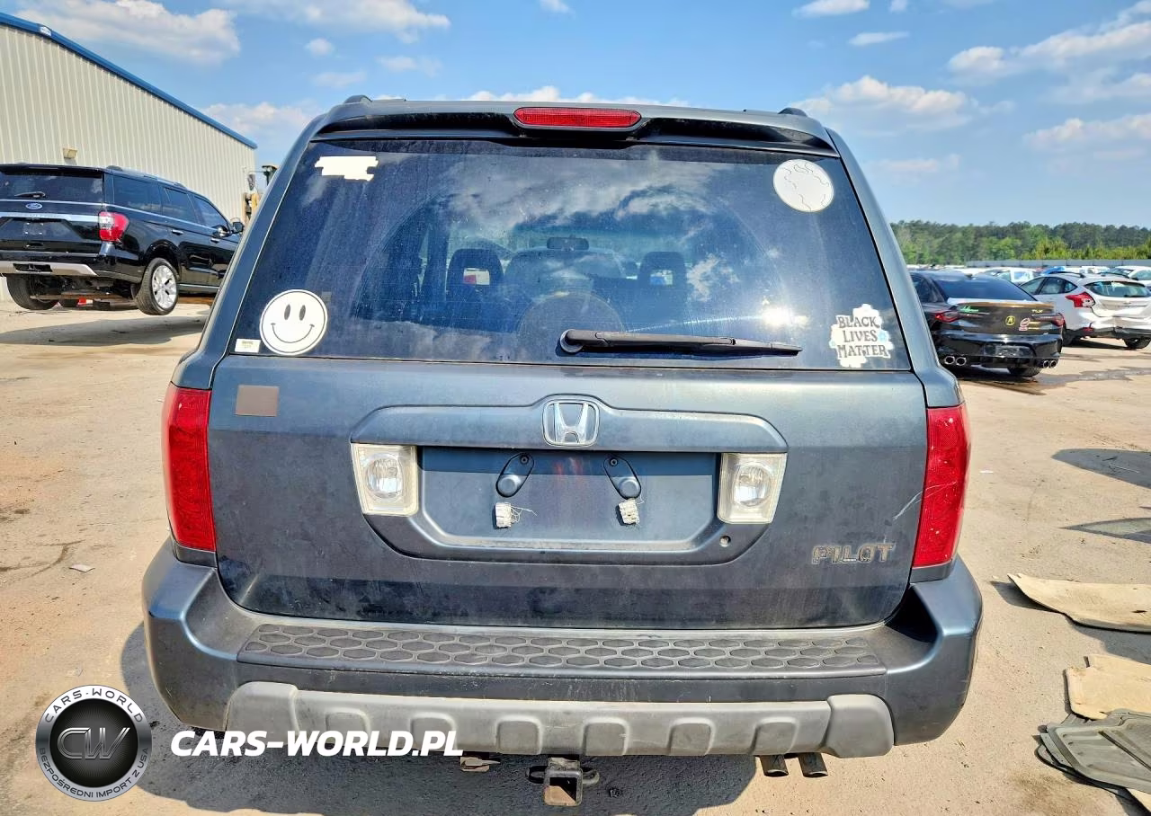 2003 Honda Pilot Exl VIN:2HKYF18503H608650 - 6
