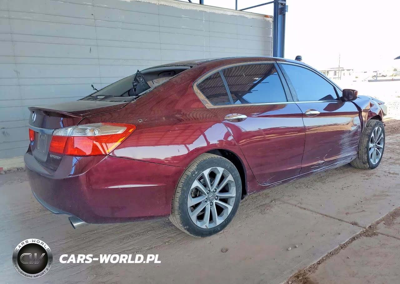 2014 Honda Accord Sport VIN:1HGCR2F57EA035221 - 3