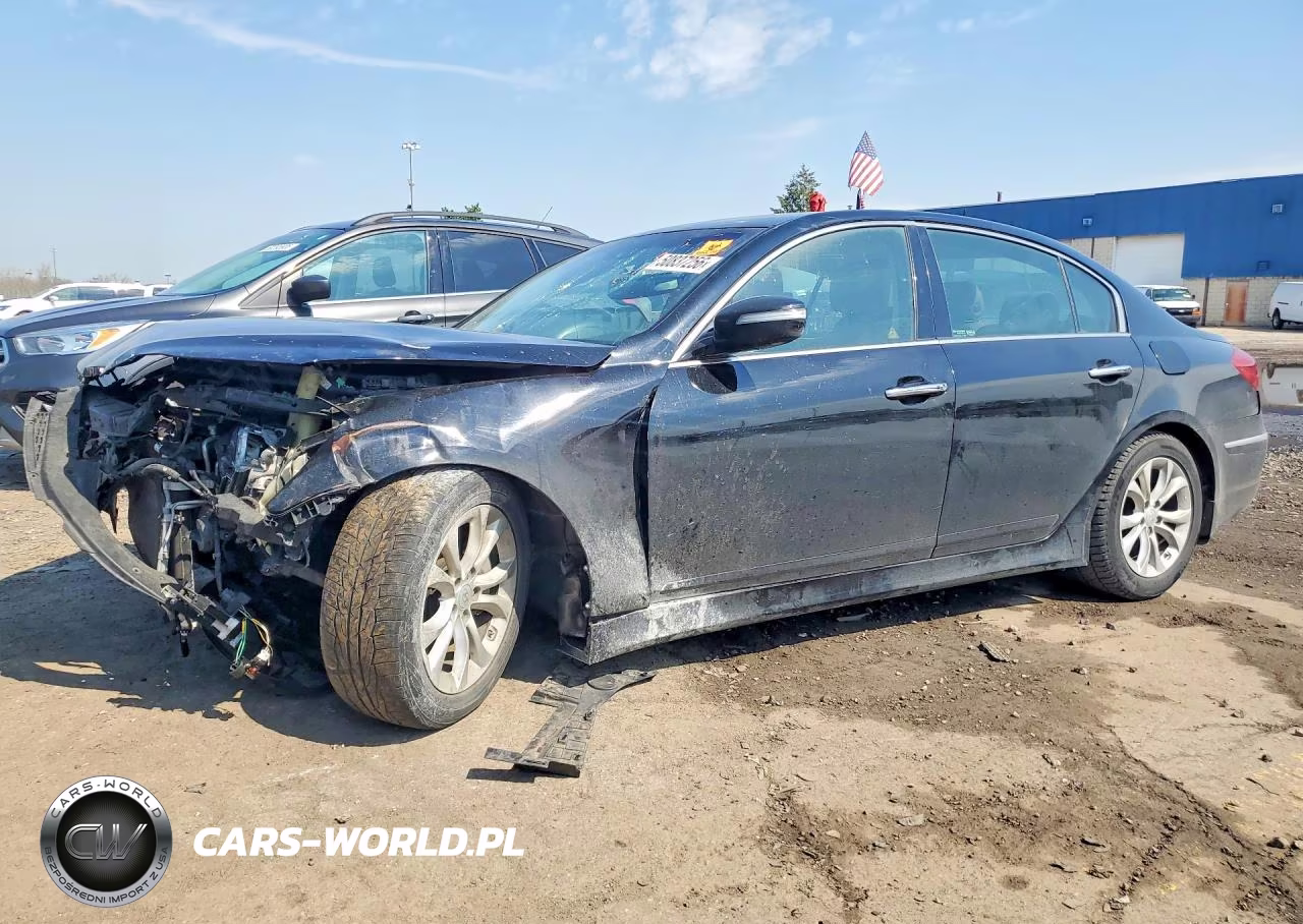 2012 Hyundai Genesis 3.8L VIN:KMHGC4DD4CU181509 - 1