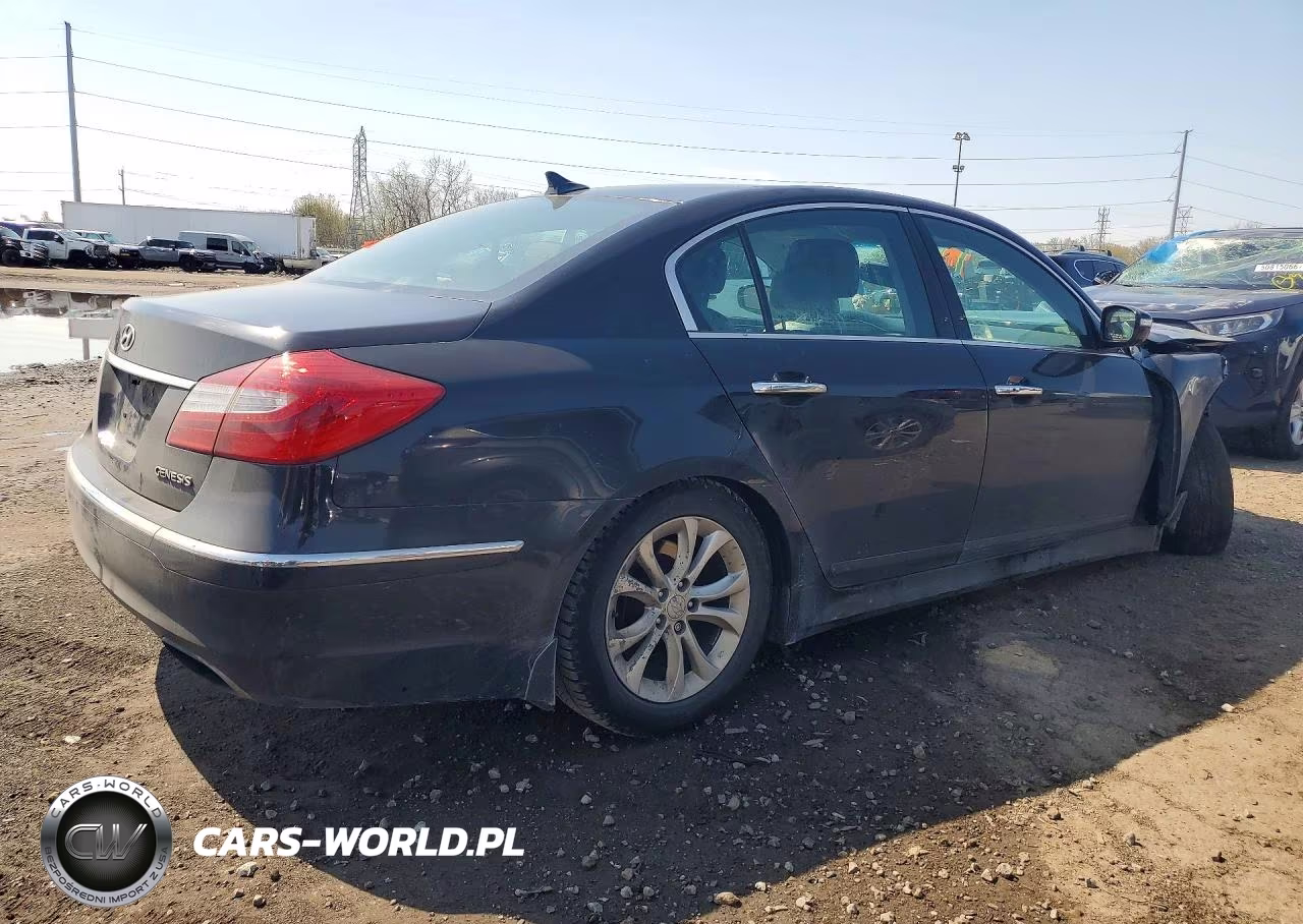 2012 Hyundai Genesis 3.8L VIN:KMHGC4DD4CU181509 - 3