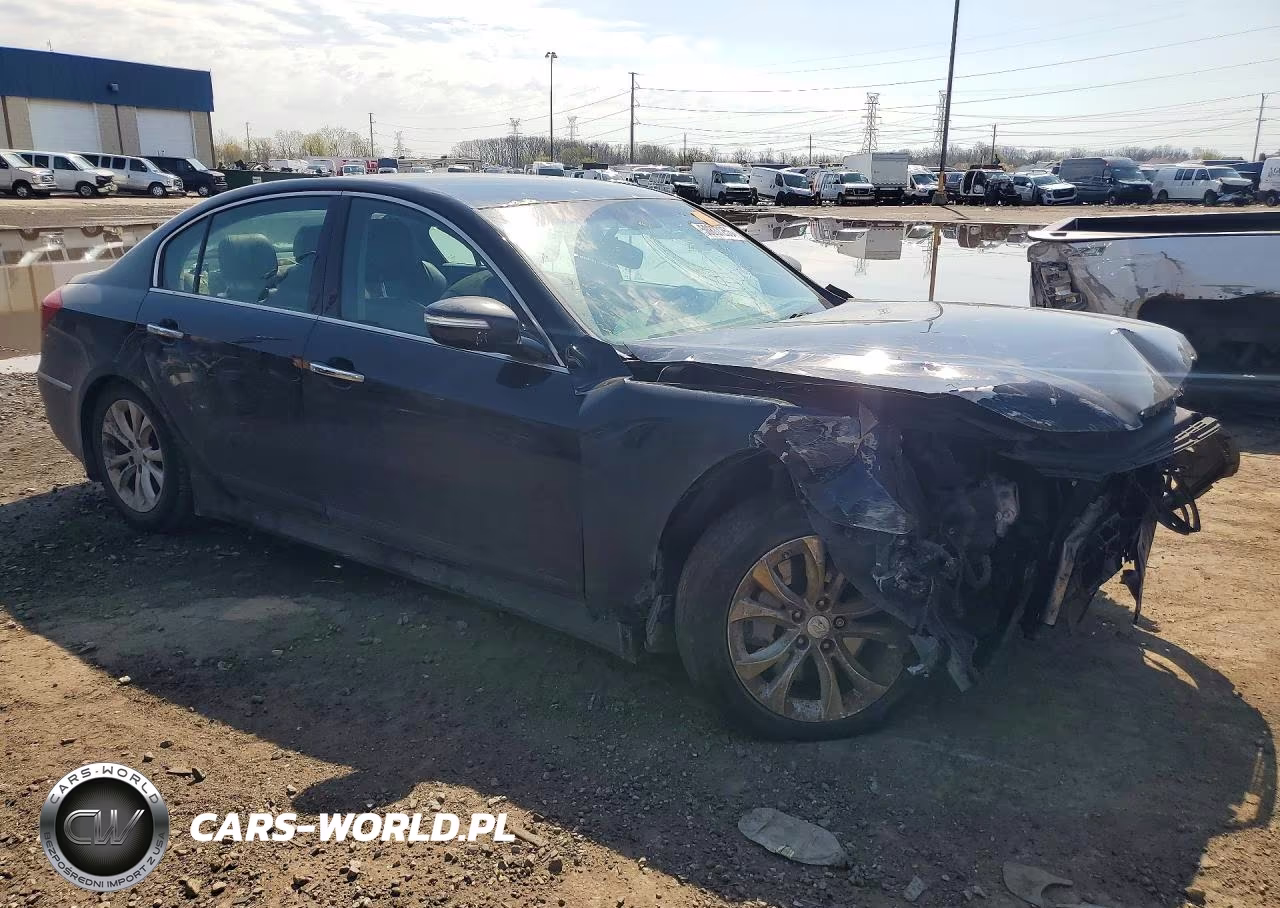2012 Hyundai Genesis 3.8L VIN:KMHGC4DD4CU181509 - 4