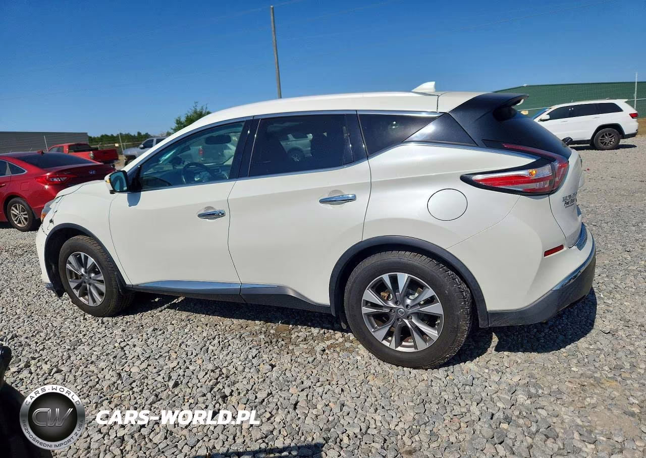 2018 Nissan Murano Sl VIN:5N1AZ2MH7JN117628 - 2