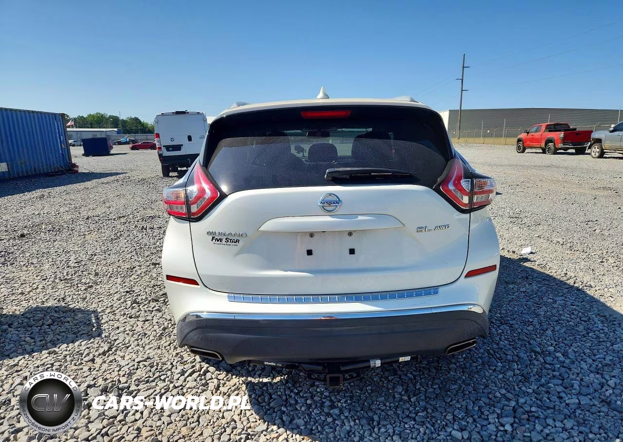 2018 Nissan Murano Sl VIN:5N1AZ2MH7JN117628 - 6