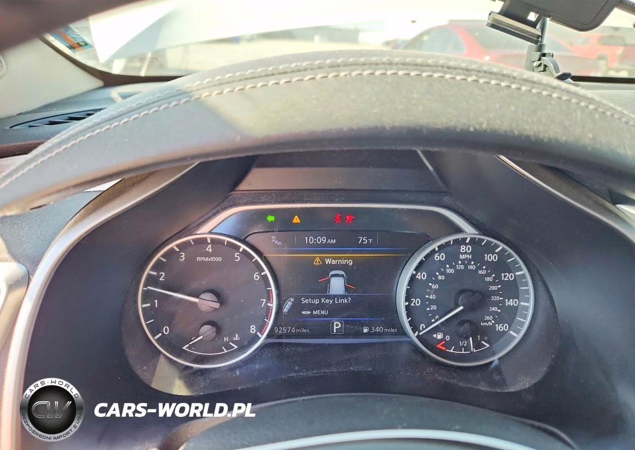 2018 Nissan Murano Sl VIN:5N1AZ2MH7JN117628 - 9