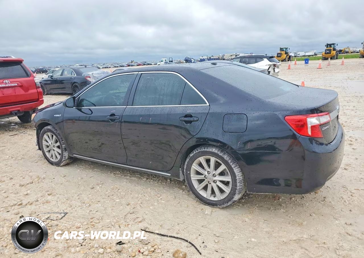 2012 Toyota Camry Hybrid Xle VIN:4T1BD1FK2CU009318 - 2