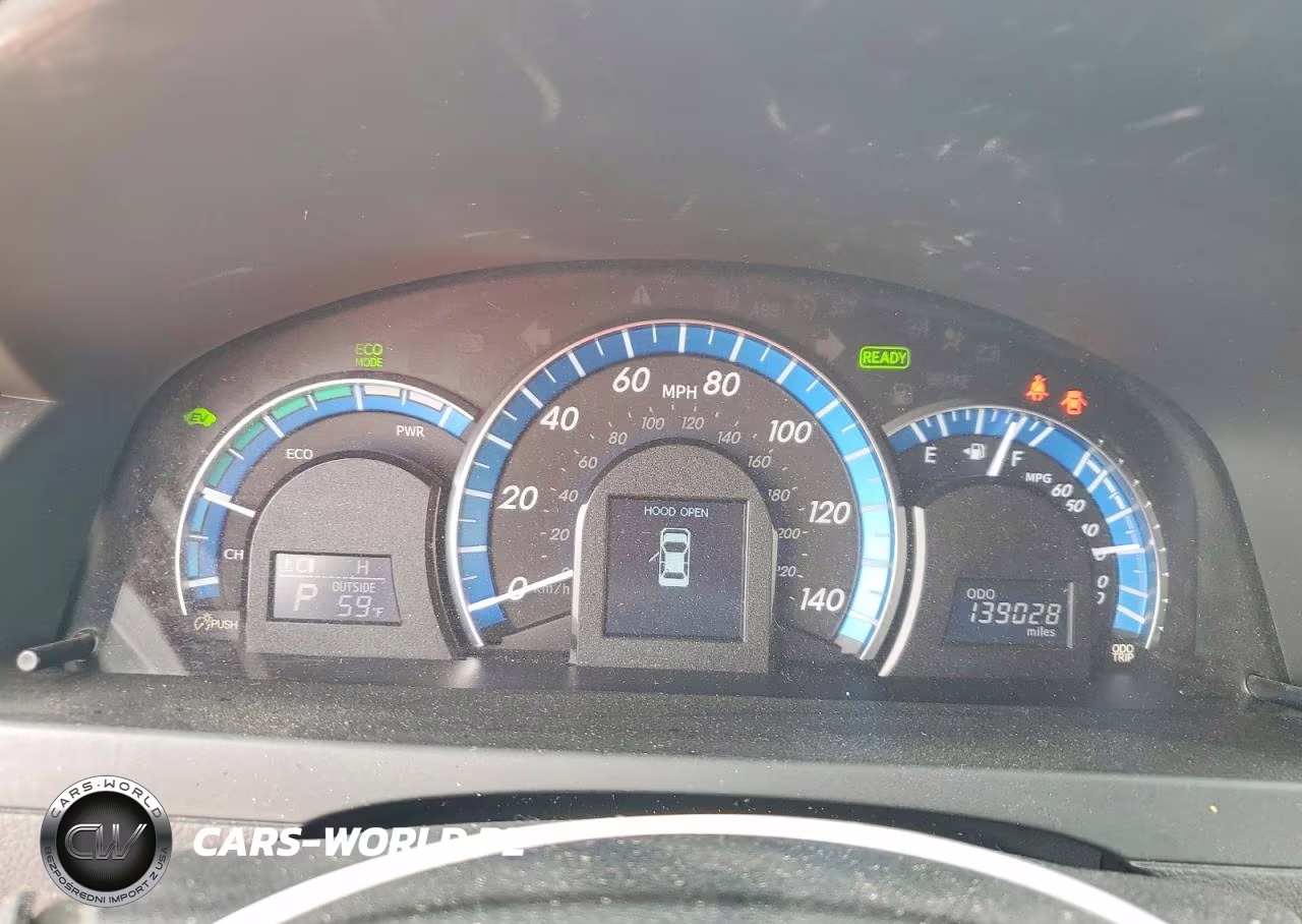 2012 Toyota Camry Hybrid Xle VIN:4T1BD1FK2CU009318 - 9