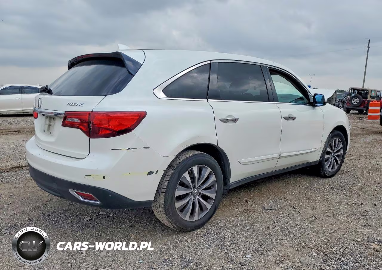 2015 Acura Mdx Technology VIN:5FRYD3H4XFB007675 - 3