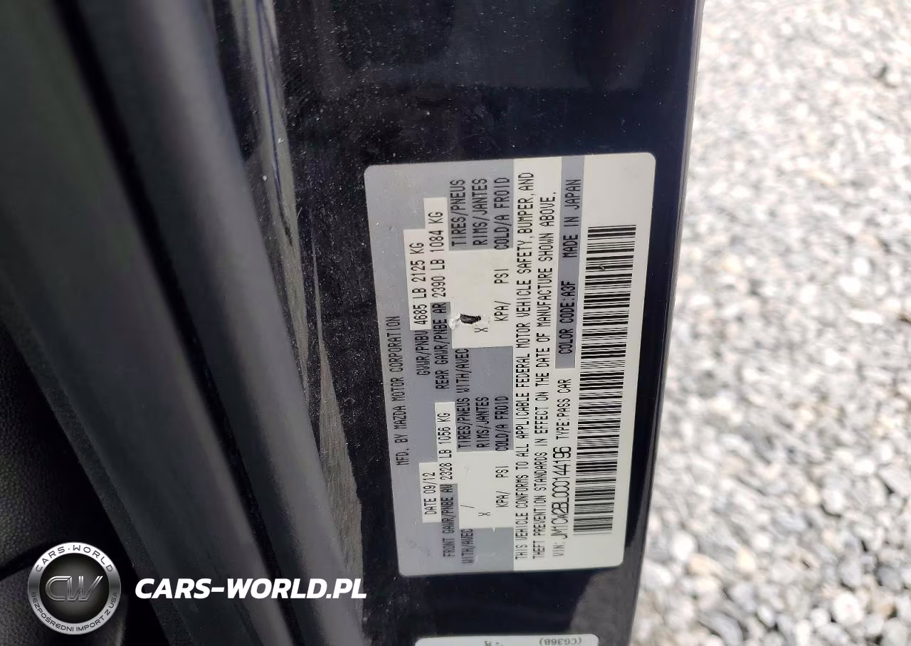 2012 Mazda 5 VIN:JM1CW2BL0C0144196 - 13