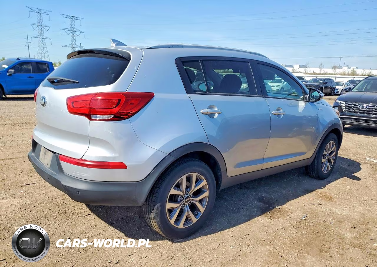 2014 Kia Sportage Lx VIN:KNDPBCAC2E7578912 - 3