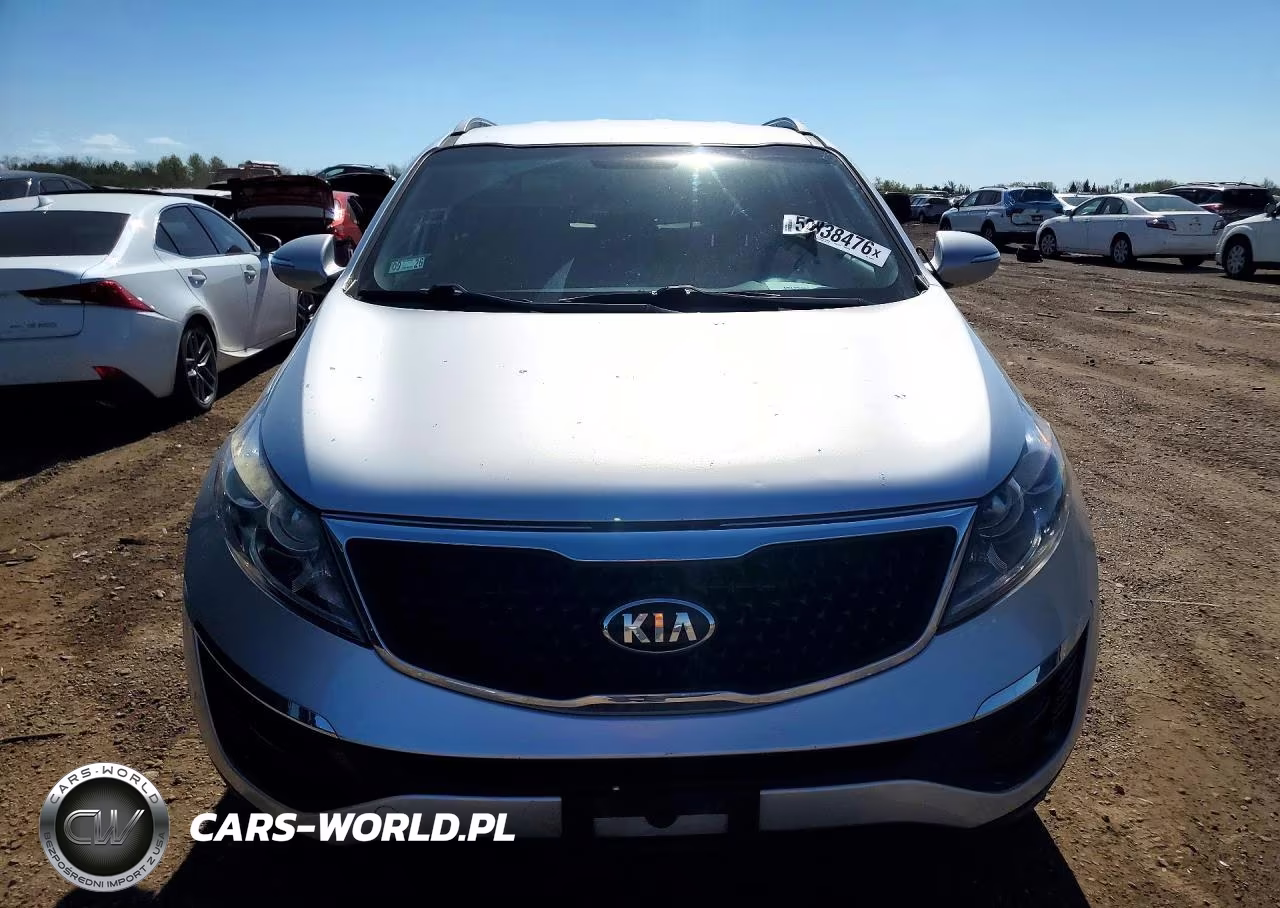 2014 Kia Sportage Lx VIN:KNDPBCAC2E7578912 - 5