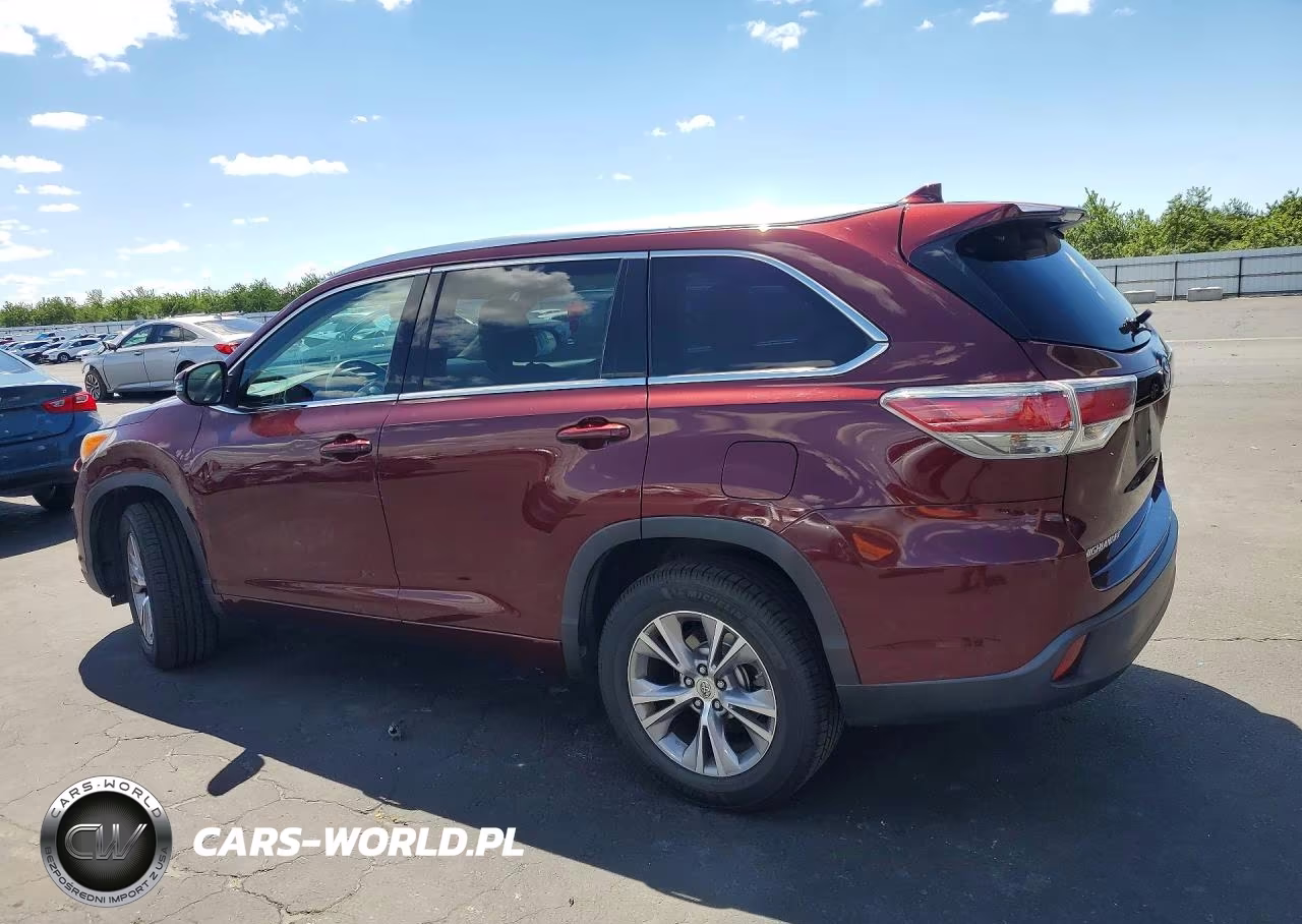2014 Toyot Highlander VIN:5TDKKRFHXES030051 - 2