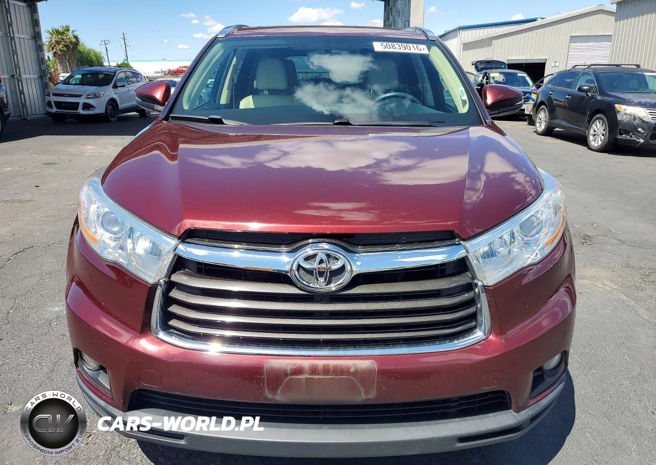 2014 Toyot Highlander VIN:5TDKKRFHXES030051 - 5