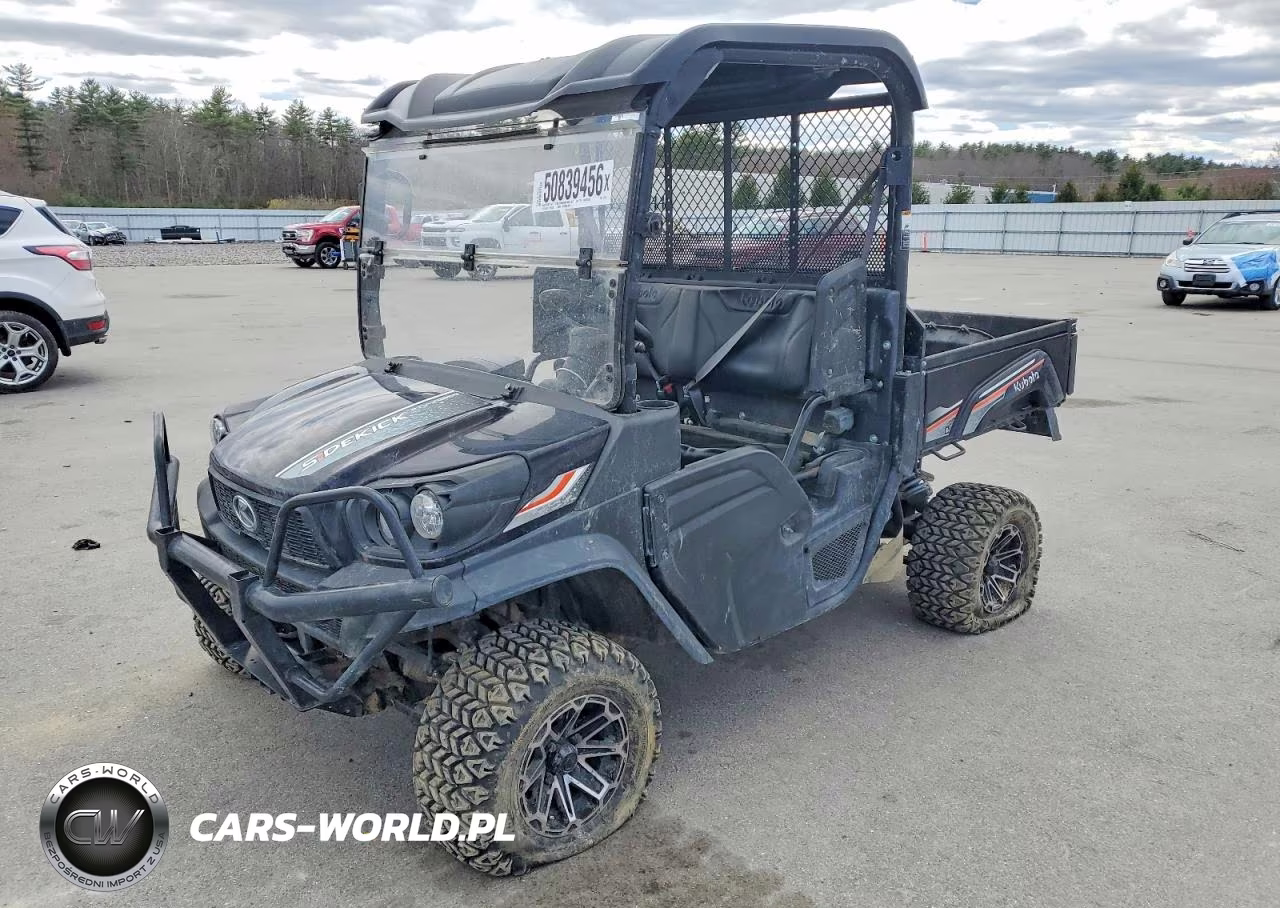 2022 Kubota Rtv-Xg850 Utility Vehicle VIN:A5KH1PGNENG031165 - 2