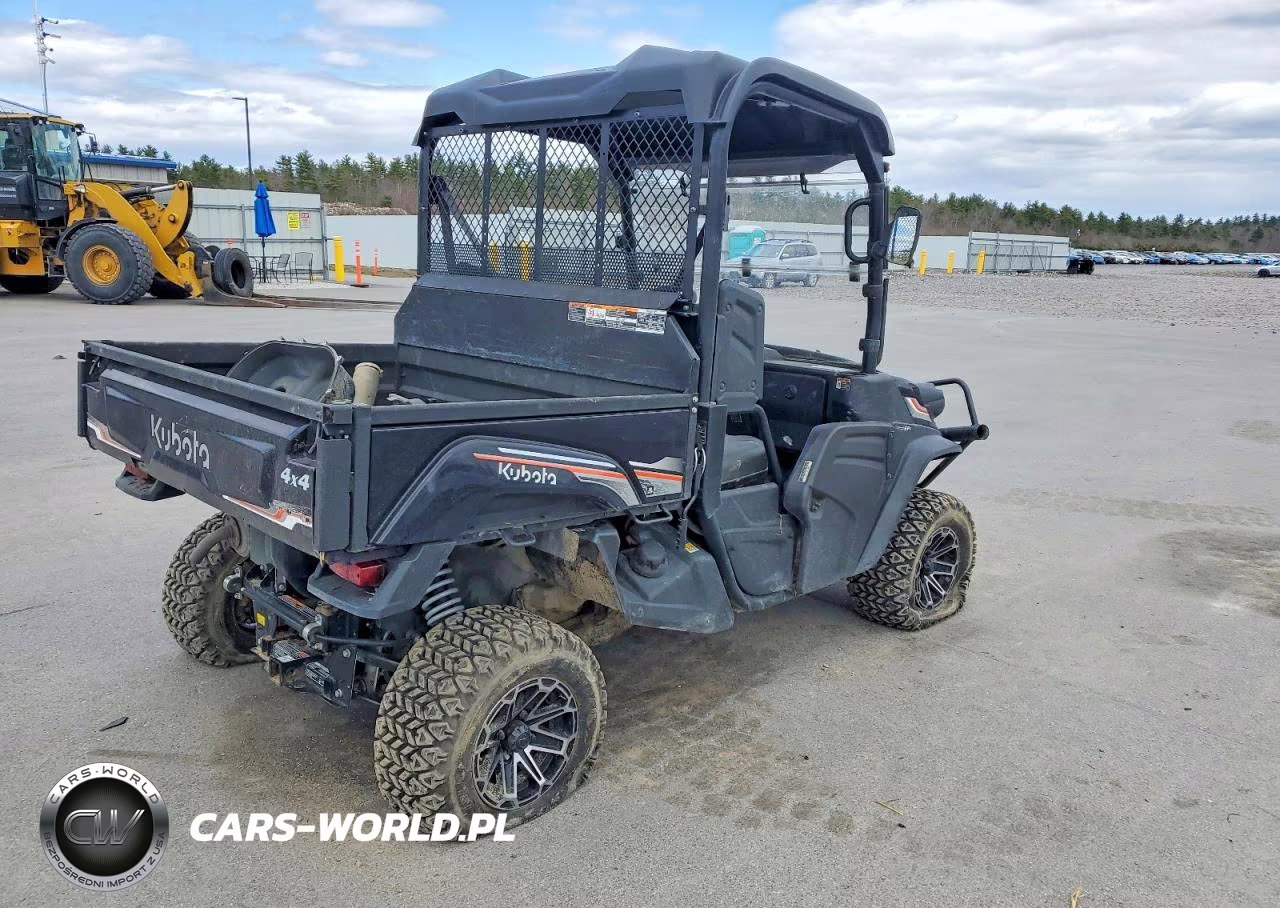 2022 Kubota Rtv-Xg850 Utility Vehicle VIN:A5KH1PGNENG031165 - 4