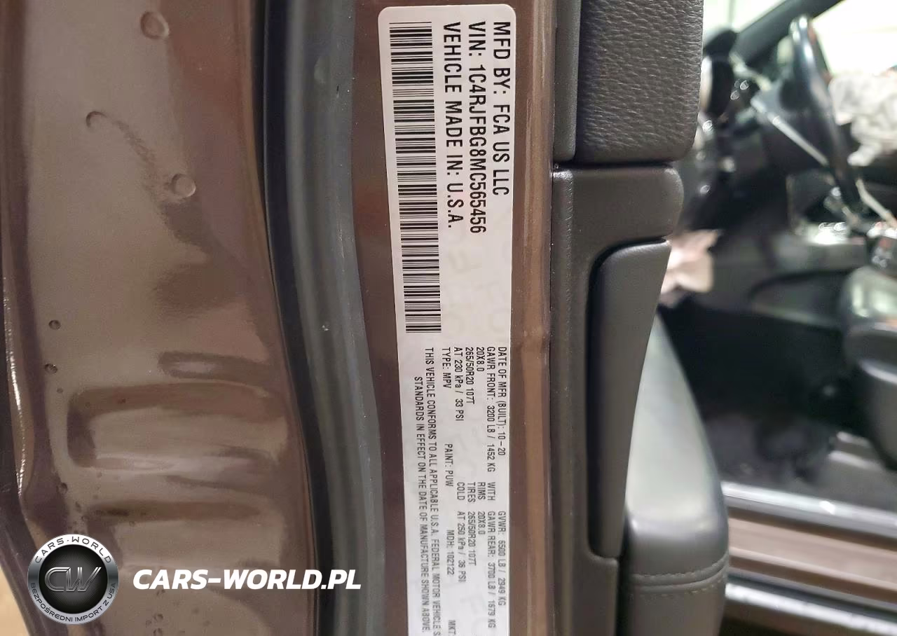 2021 Jeep Grand Cherokee Limited VIN:1C4RJFBG8MC565456 - 13