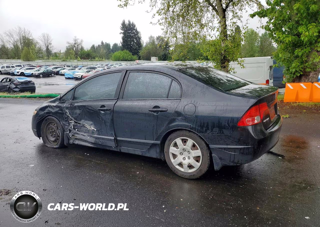 2007 Honda Civic Lx VIN:1HGFA16517L054062 - 2