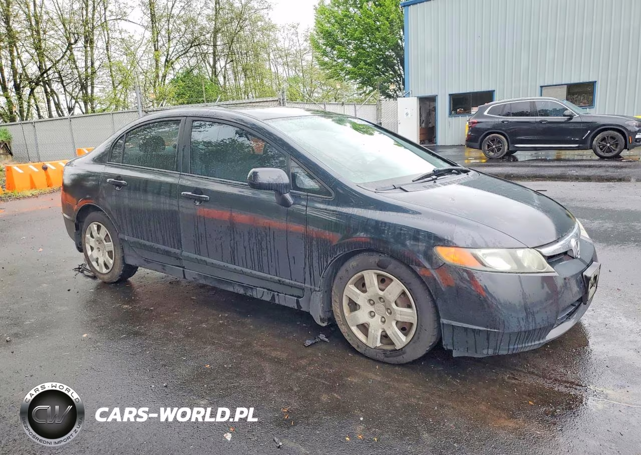 2007 Honda Civic Lx VIN:1HGFA16517L054062 - 4
