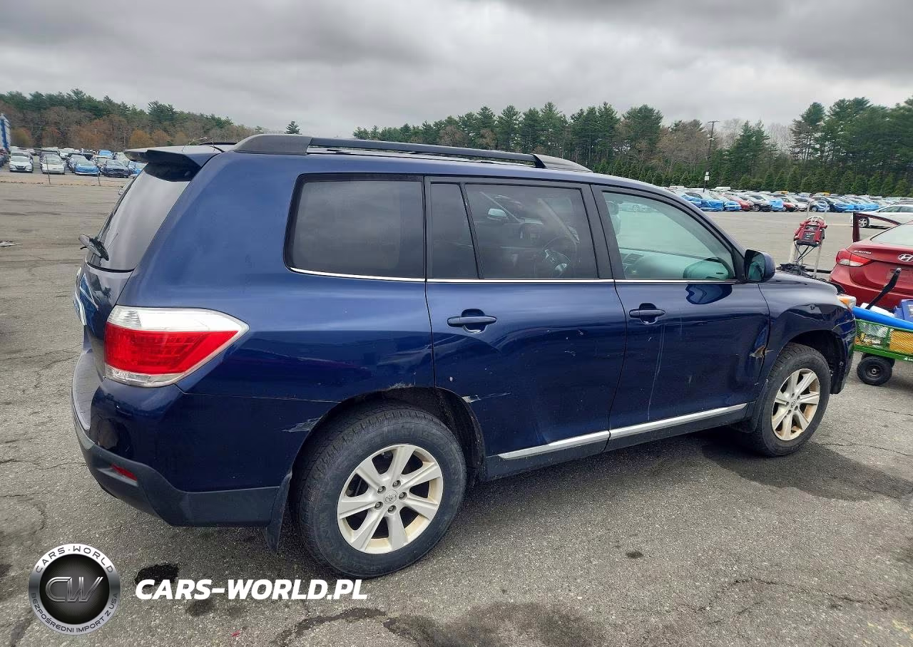 2013 Toyota Highlander Se VIN:5TDBK3EH0DS262641 - 3