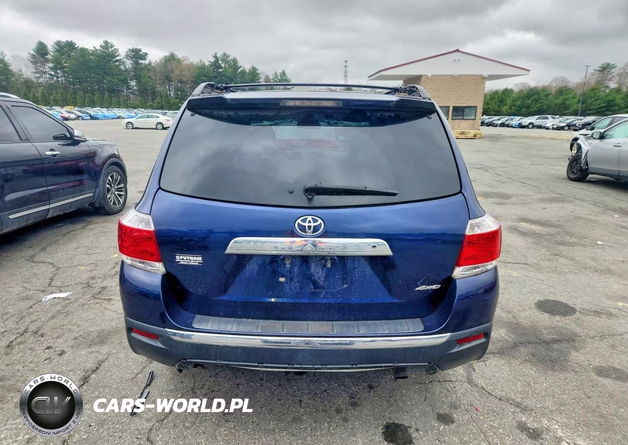 2013 Toyota Highlander Se VIN:5TDBK3EH0DS262641 - 6