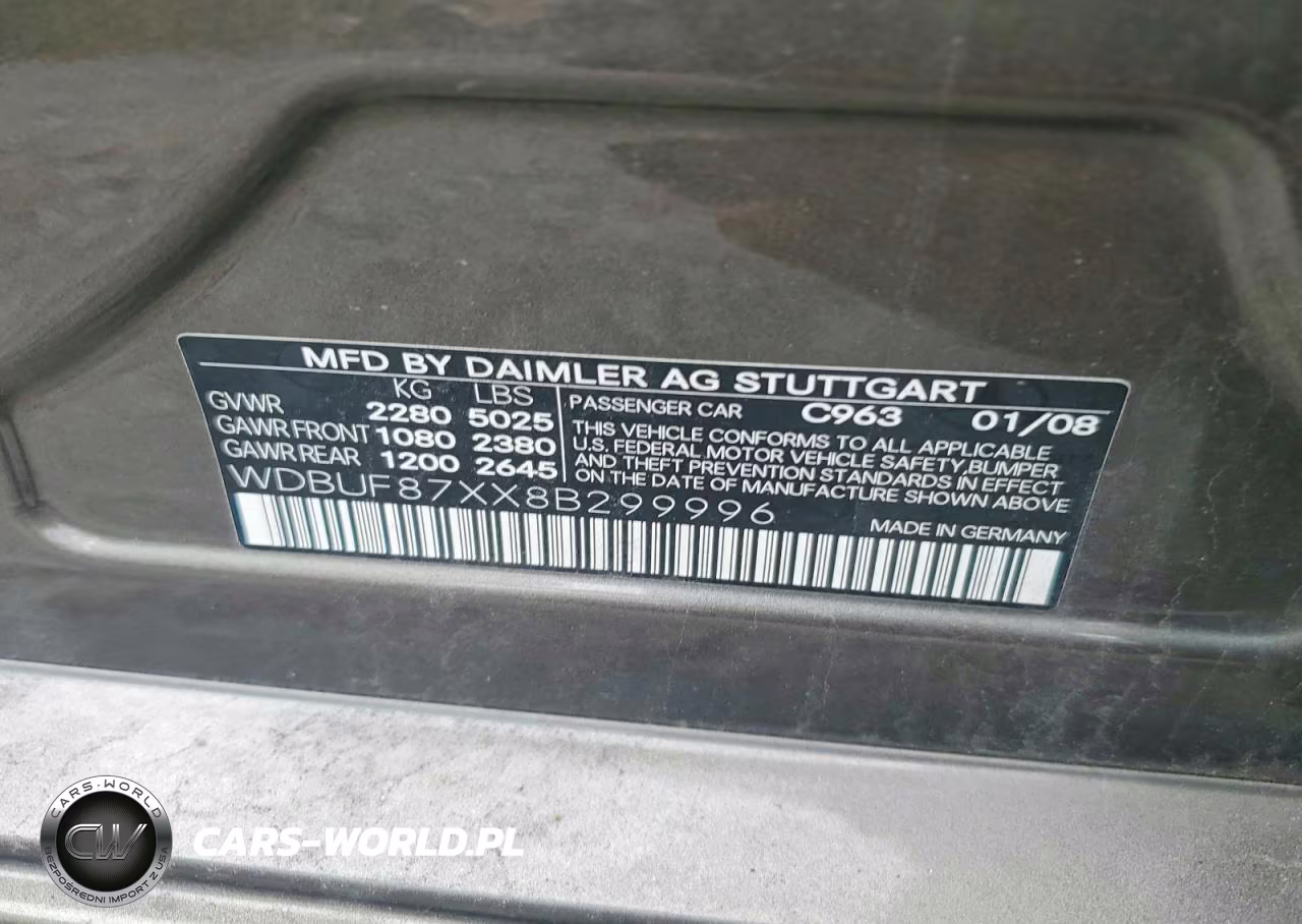 2008 Mercedes Benz E 350 4Matic VIN:WDBUF87XX8B299996 - 12