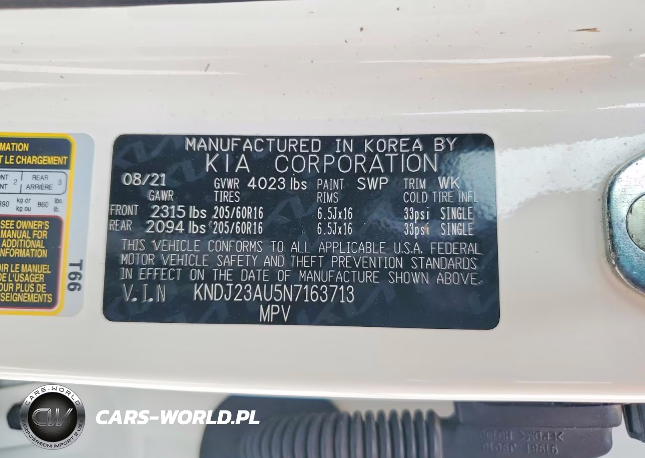 2022 Kia Soul Lx VIN:KNDJ23AU5N7163713 - 14