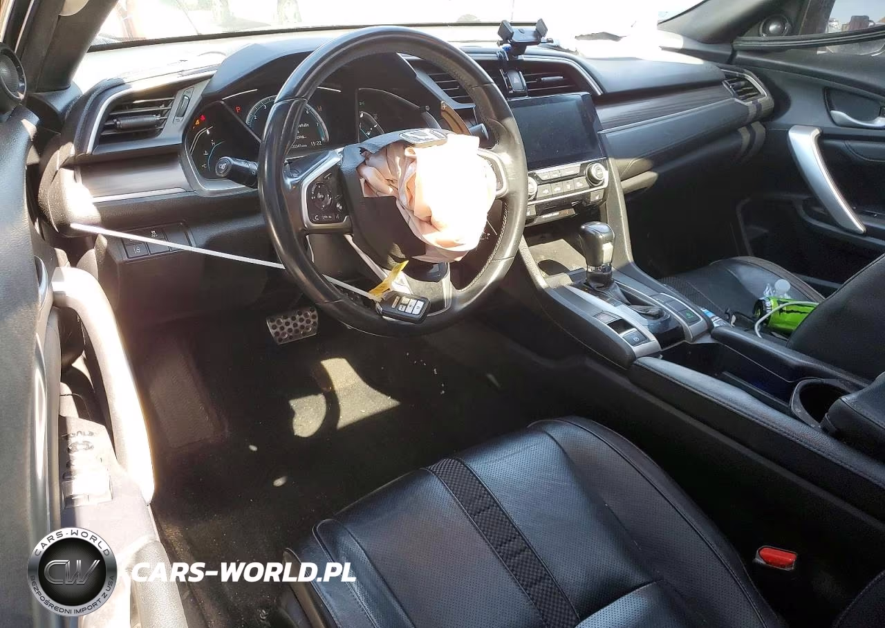 2019 Honda Civic Touring VIN:2HGFC3B90KH354115 - 8