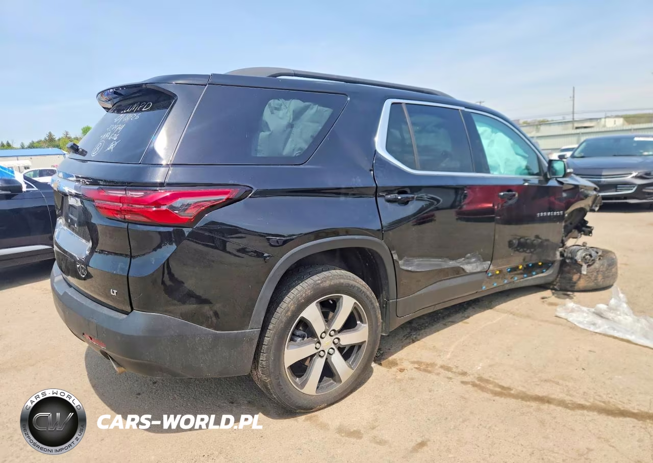 2022 Chevrolet Traverse Lt VIN:1GNEVHKW1NJ128974 - 3