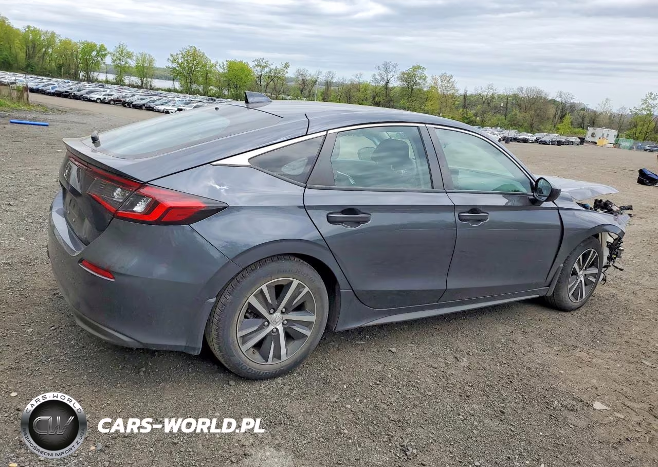 2022 Honda Civic Lx VIN:19XFL2H5XNE017495 - 3