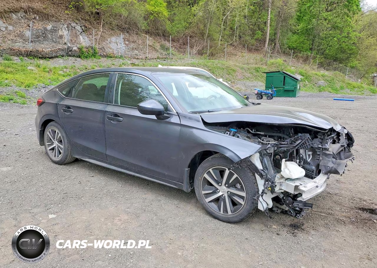 2022 Honda Civic Lx VIN:19XFL2H5XNE017495 - 4