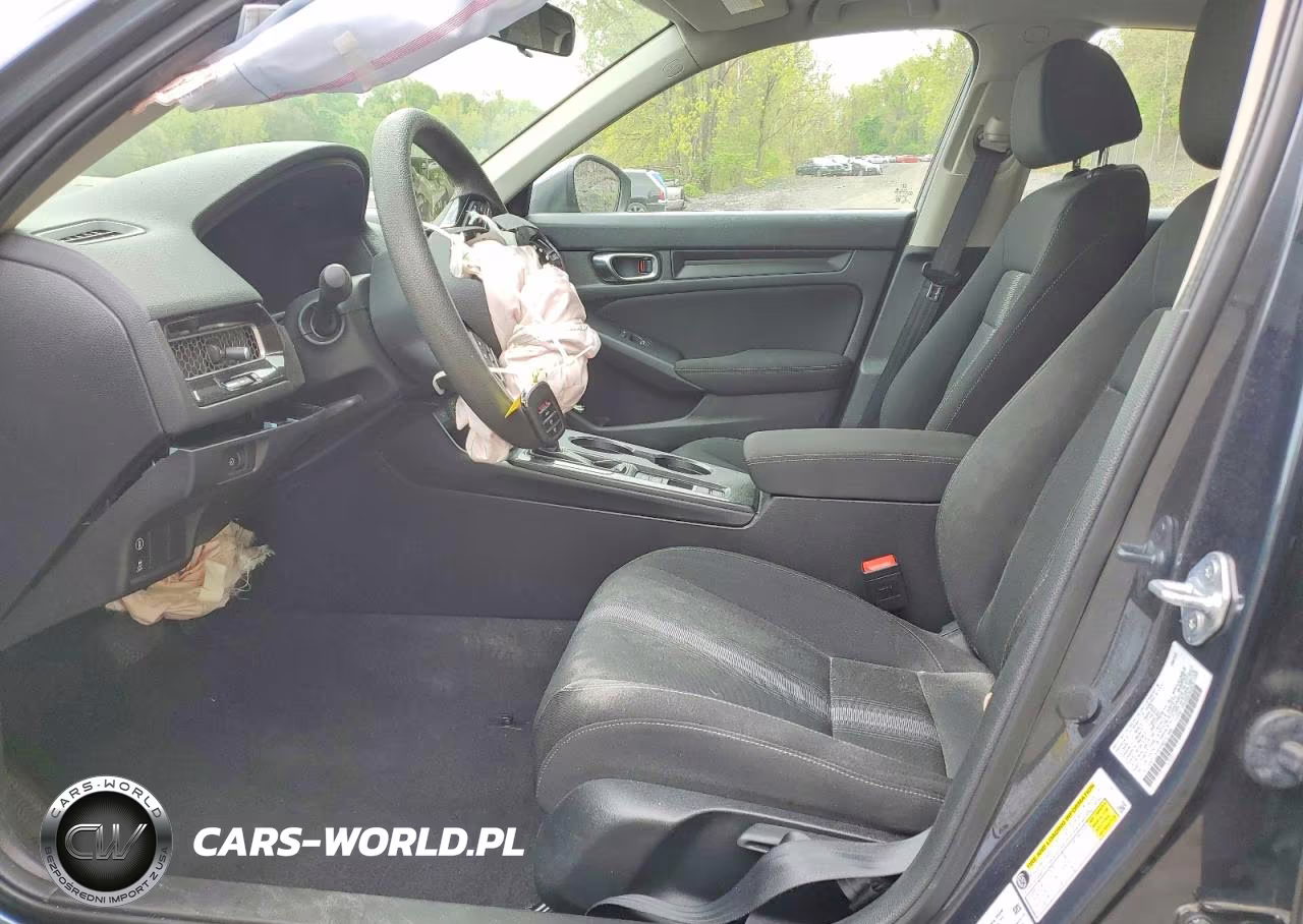 2022 Honda Civic Lx VIN:19XFL2H5XNE017495 - 7