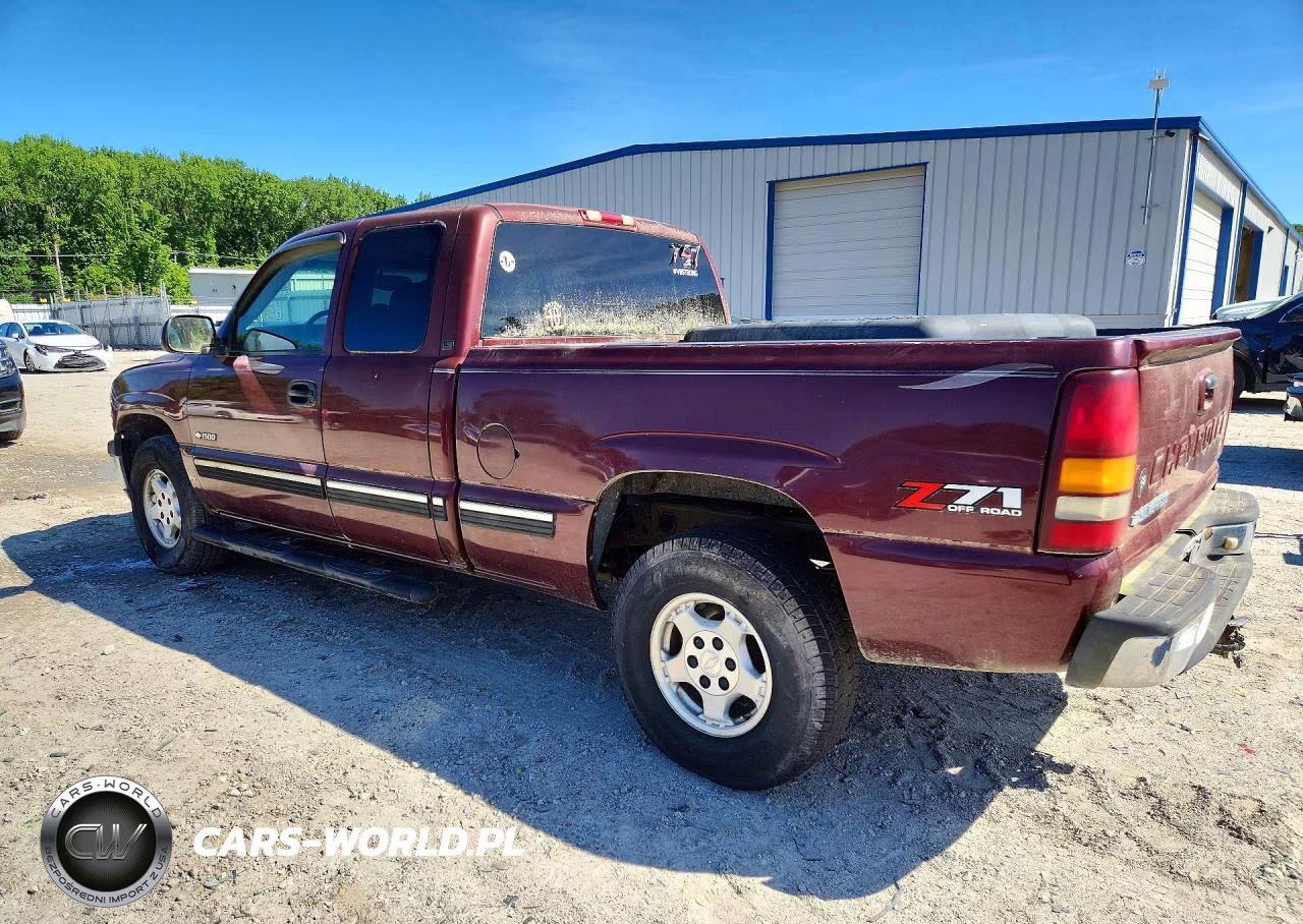 2002 Chevrolet Silverado K1500 VIN:1GCEK19T62Z189352 - 2
