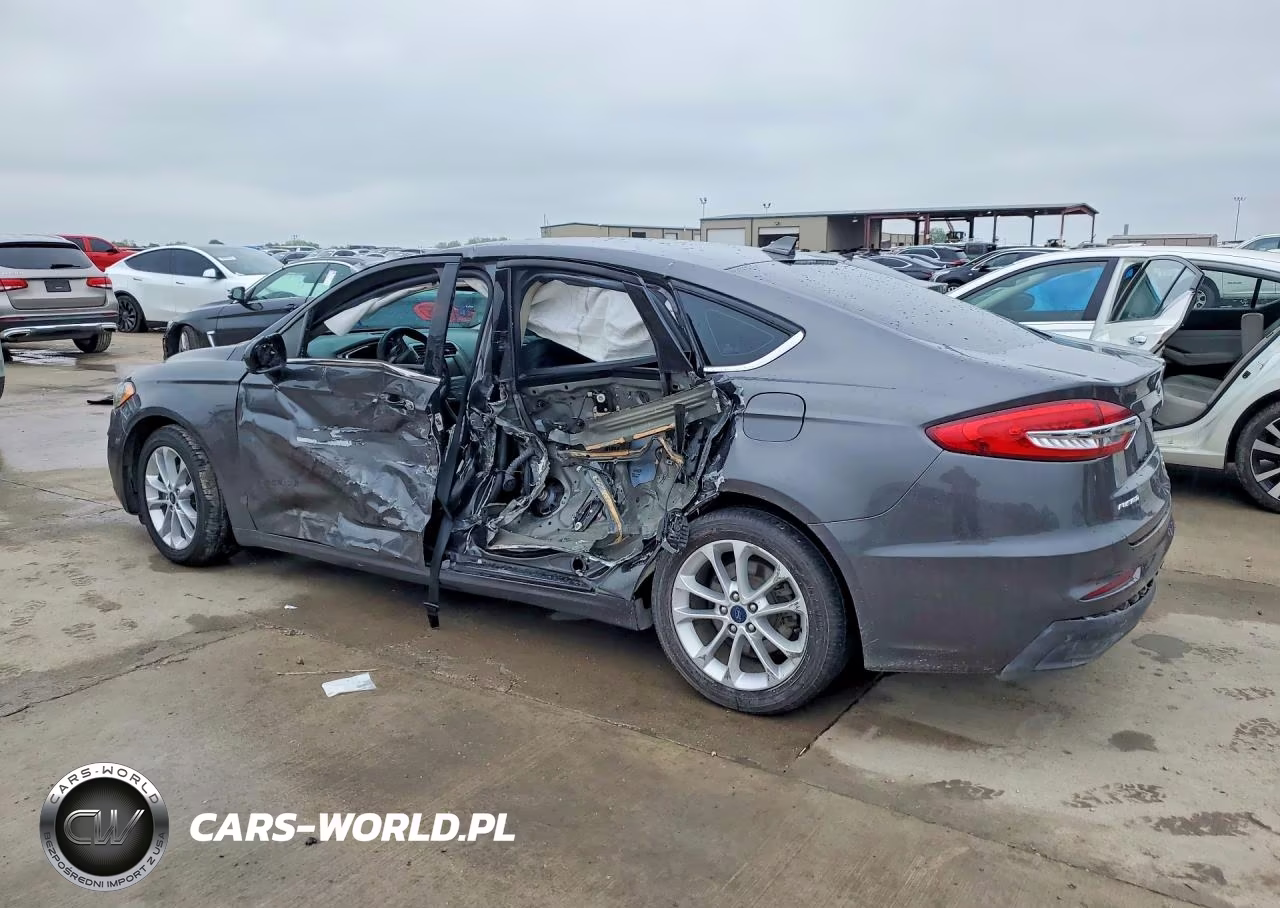 2019 Ford Fusion Se VIN:3FA6P0LU2KR225369 - 2