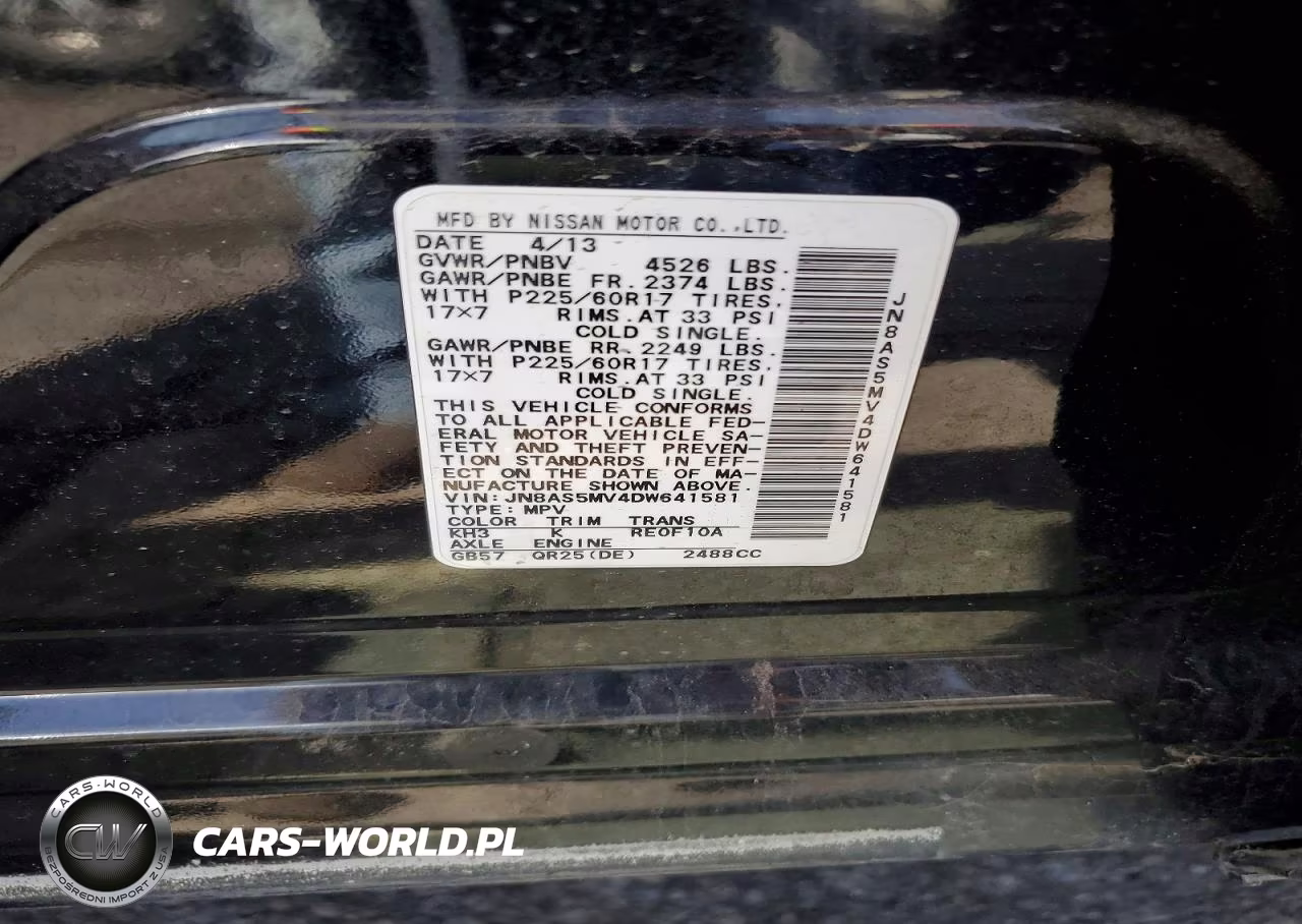 2013 Nissan Rogue S VIN:JN8AS5MV4DW641581 - 12