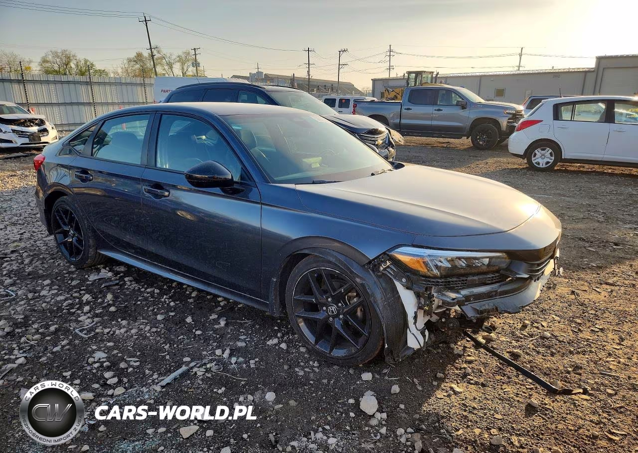 2022 Honda Civic Sport VIN:2HGFE2F57NH539231 - 4
