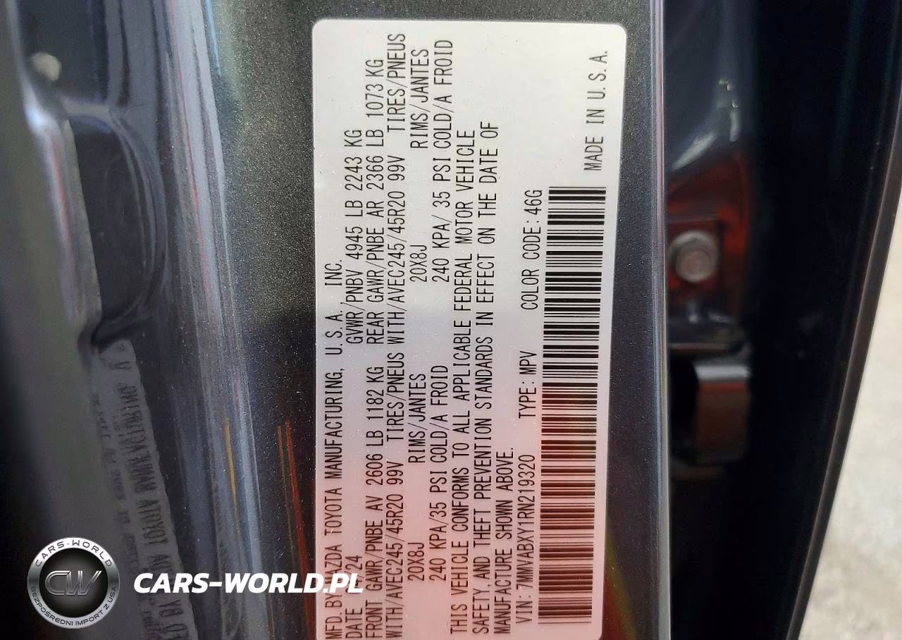 2024 Mazda Cx-50 Base VIN:7MMVABXY1RN219320 - 13