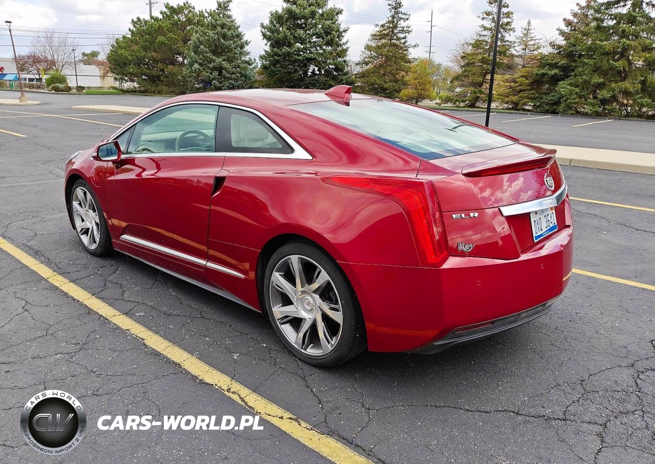 2014 Cadillac Elr Luxury VIN:1G6RM1E43EU600267 - 3