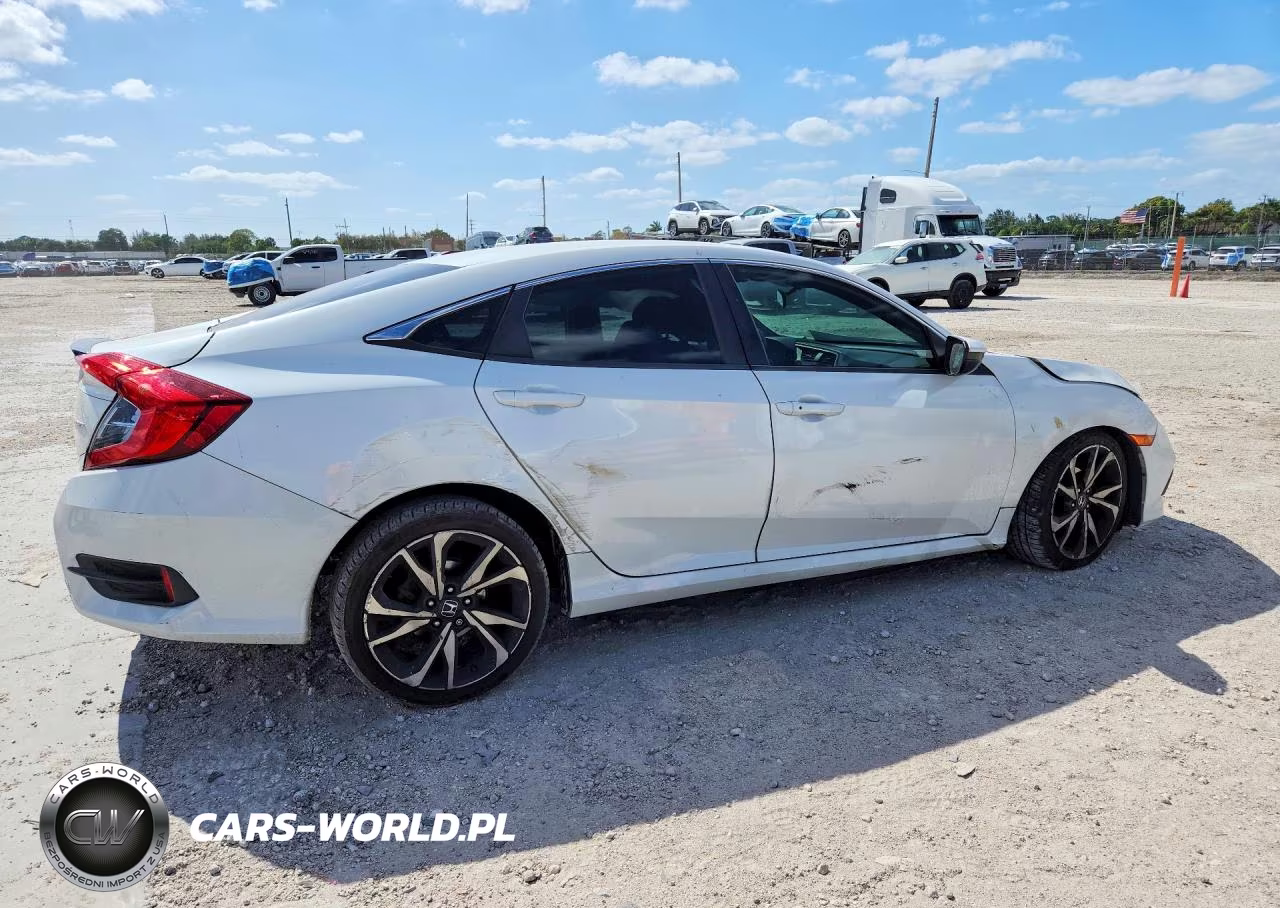 2020 Honda Civic Sport VIN:2HGFC2F86LH514446 - 3