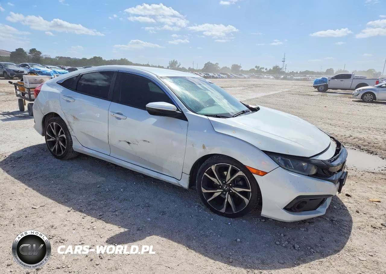 2020 Honda Civic Sport VIN:2HGFC2F86LH514446 - 4