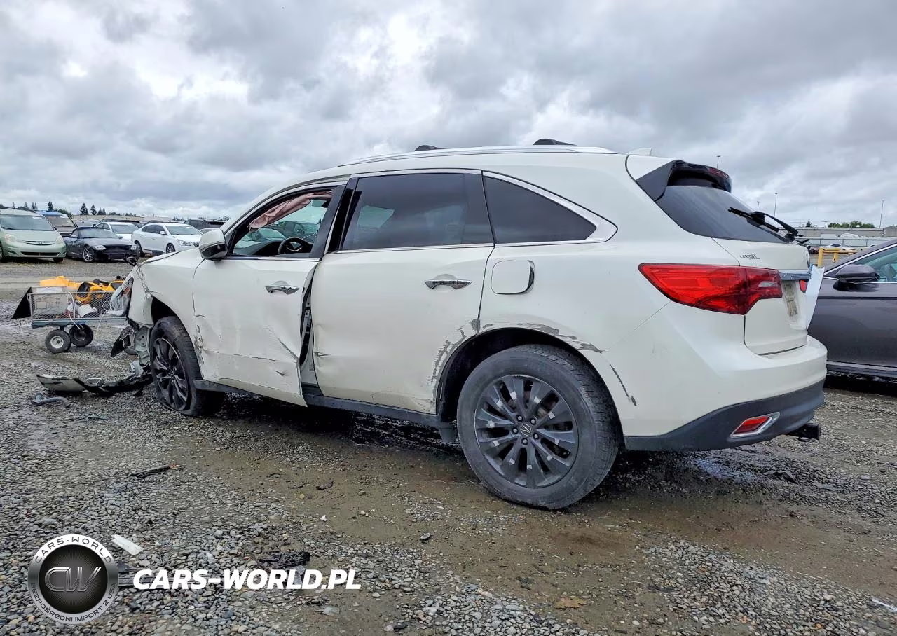 2016 Acura Mdx Technology VIN:5FRYD4H48GB037524 - 2