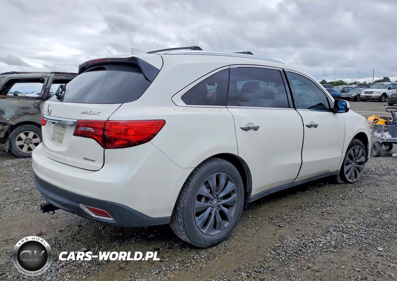 2016 Acura Mdx Technology VIN:5FRYD4H48GB037524 - 3