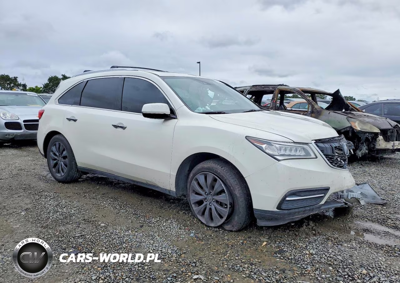 2016 Acura Mdx Technology VIN:5FRYD4H48GB037524 - 4