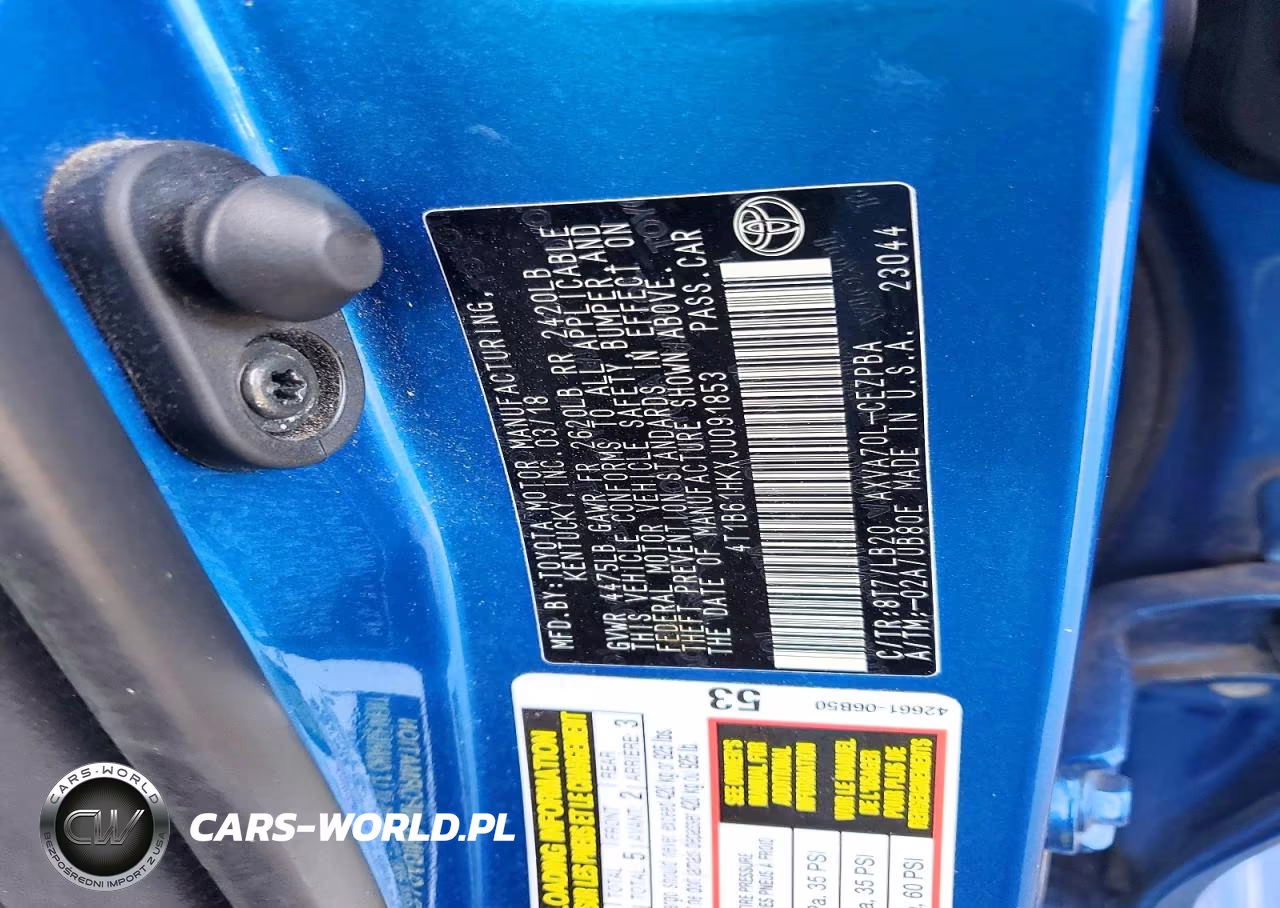 2018 Toyota Camry VIN:4T1B61HKXJU091853 - 12