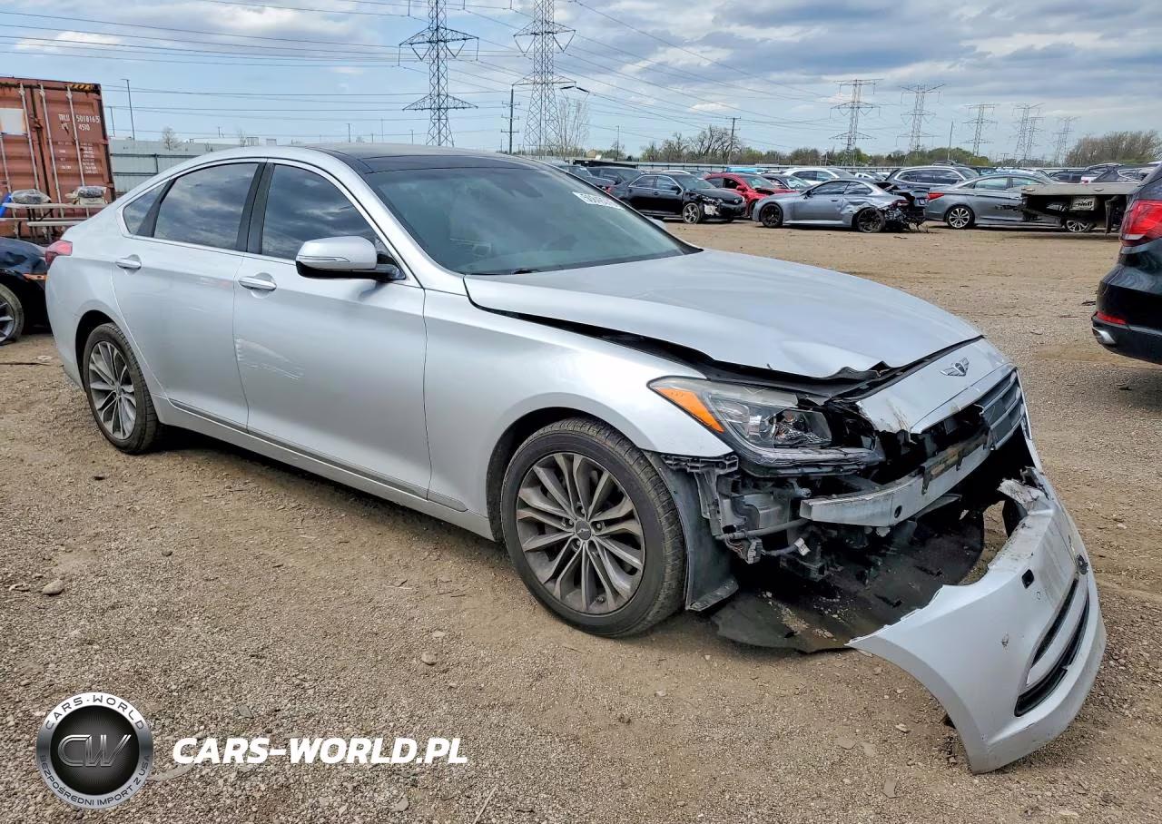 2015 Hyundai Genesis 3.8L VIN:KMHGN4JE9FU017846 - 4