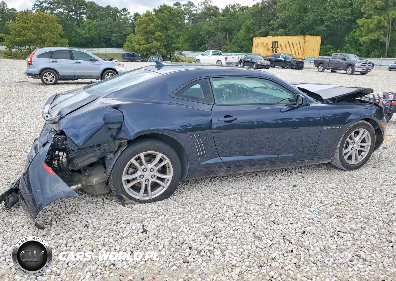 2013 Chevrolet Camaro Lt VIN:2G1FB1E3XD9153907 - 3